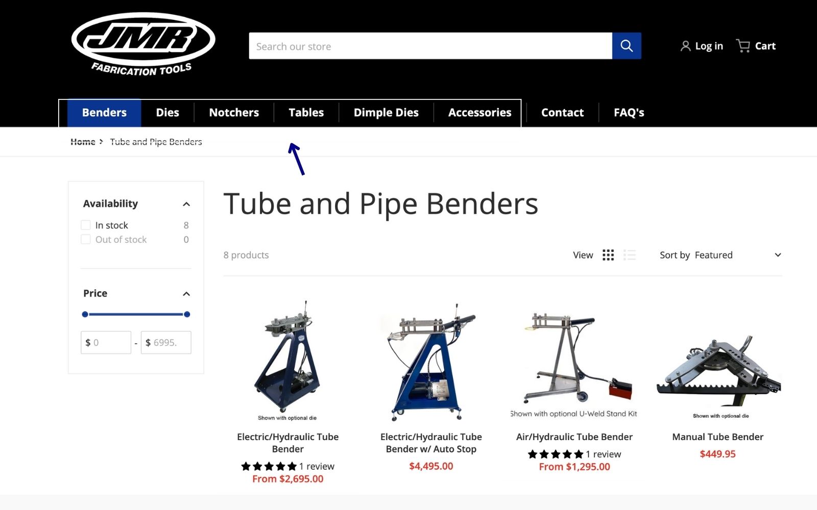 products tabs charge theme